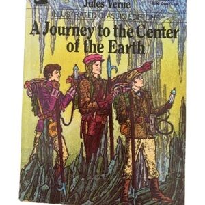 Vintage “A Journey to the Center of the Earth” Book